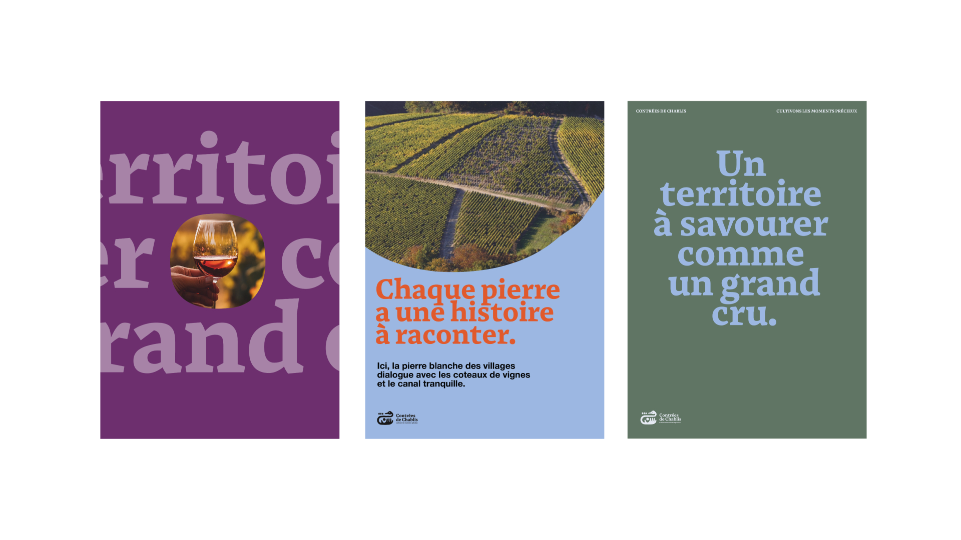 Contrées de Chablis brand identity image 11 by Kalypt Studio