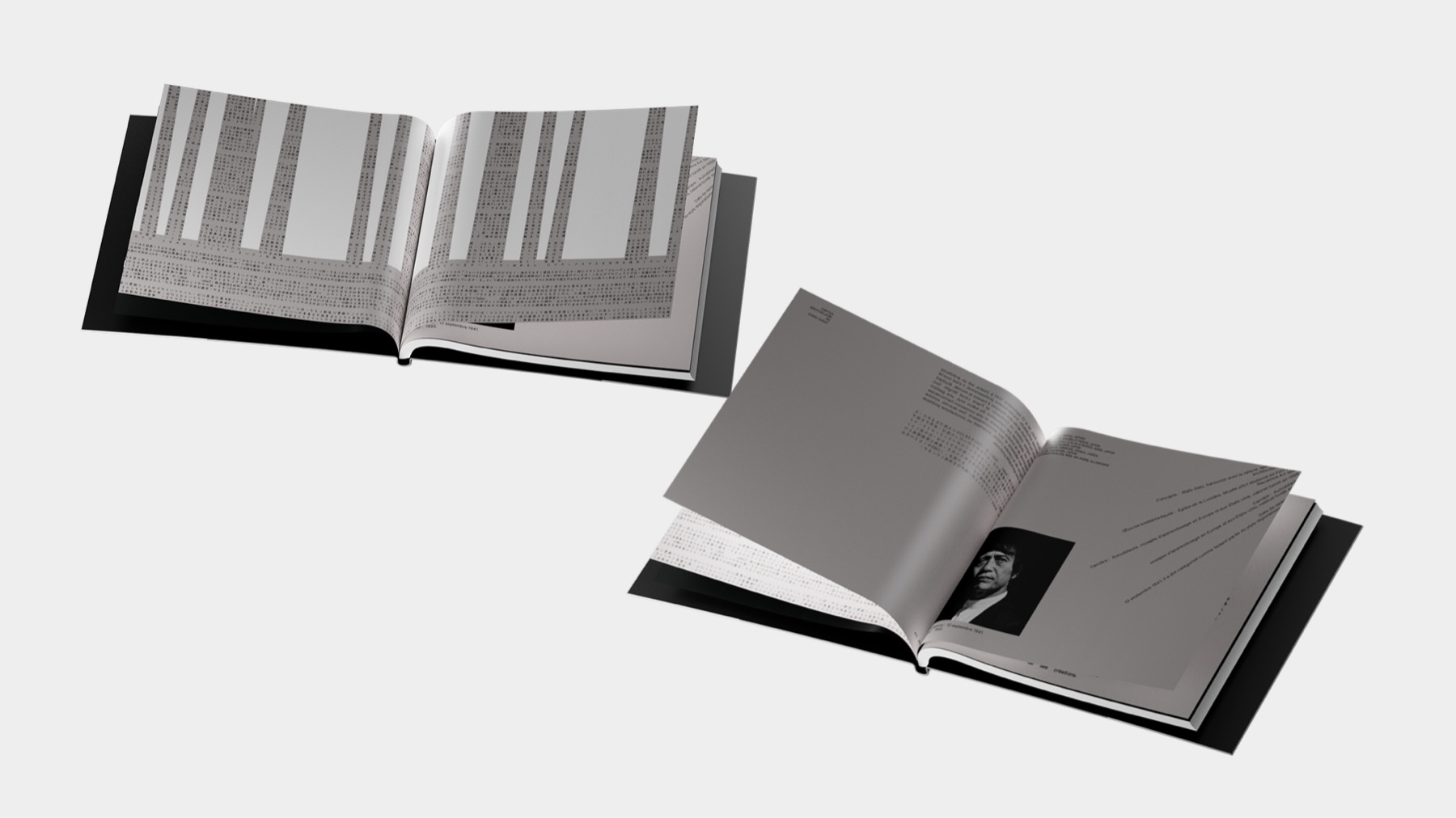 Tadao Ando editorial booklet closing spreads on contemplative architecture by Kalypt Studio